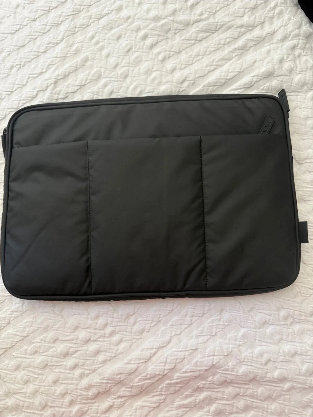 CALPAK Black Padded Tablet & Laptop Sleeve - Protective Soft Case 16”